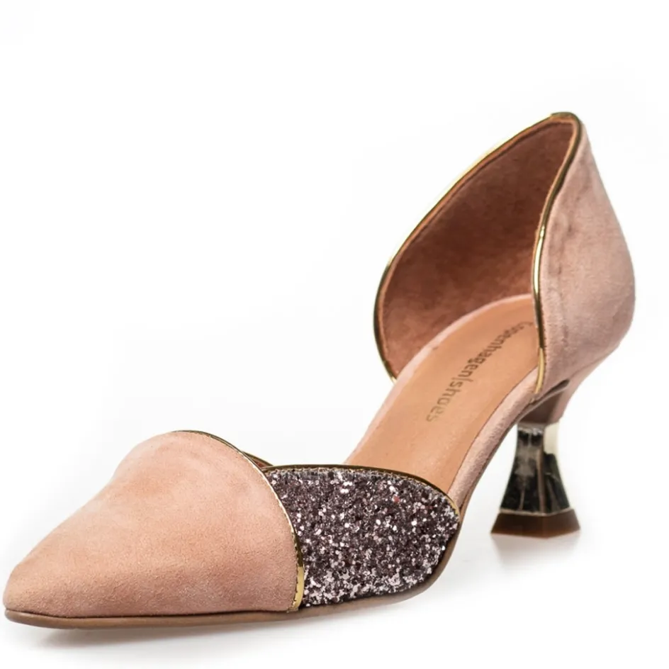 Copenhagen Shoes Stiletter*PARIS - GLITTER - Nude Multi Parisglitter heels nude multi