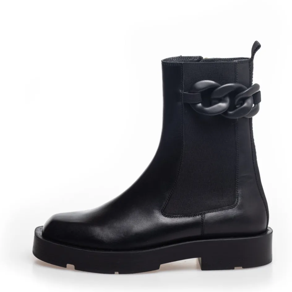 Copenhagen Shoes Chelsea Boots | Ankelstøvler*PARIS LOVE - BLACK Parislove boot black