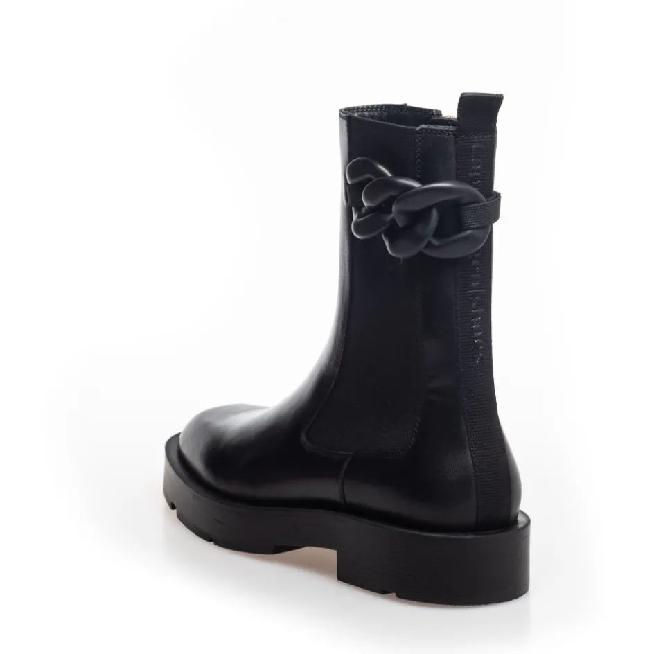 Copenhagen Shoes Chelsea Boots | Ankelstøvler*PARIS LOVE - BLACK Parislove boot black