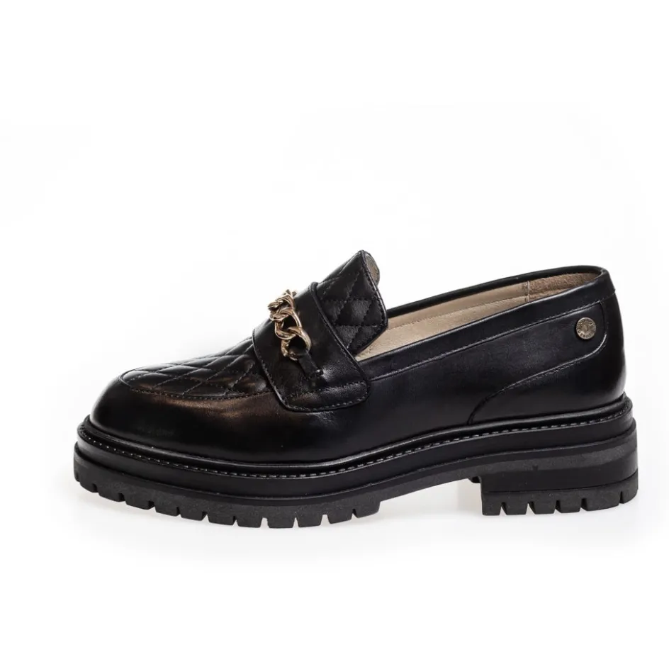 Copenhagen Shoes Loafers*PASSION AND SOUL - BLACK Passionand soul loafer black