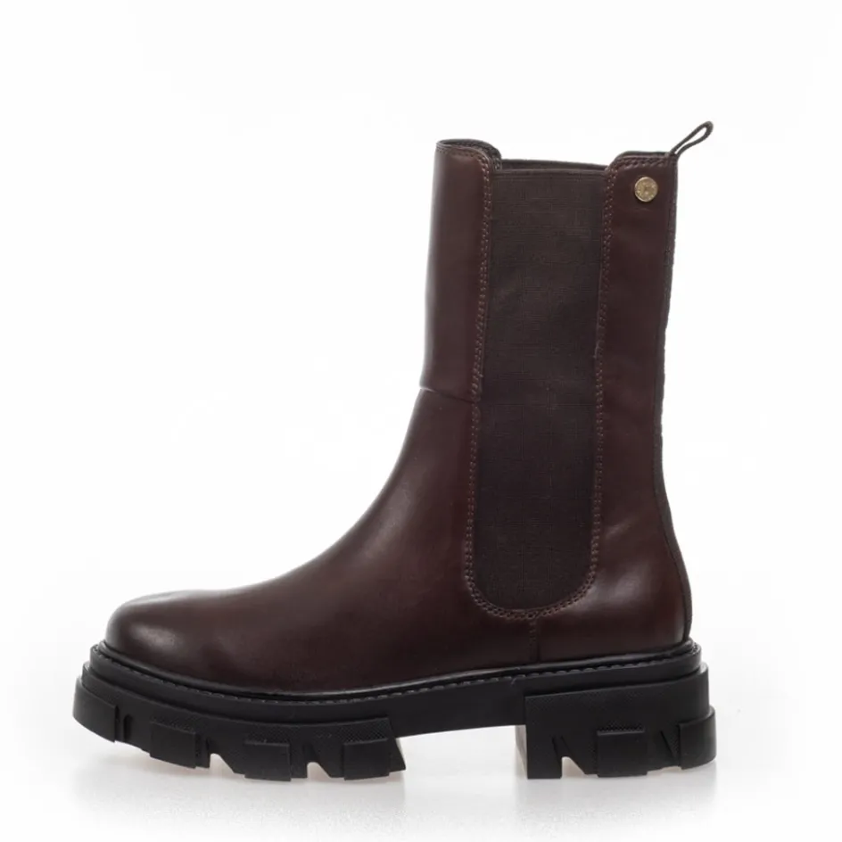 Copenhagen Shoes Chelsea Boots | Ankelstøvler*PENNY GIRL - Dark Brown (black Outsole) Pennygirl boot dark brown black outsole