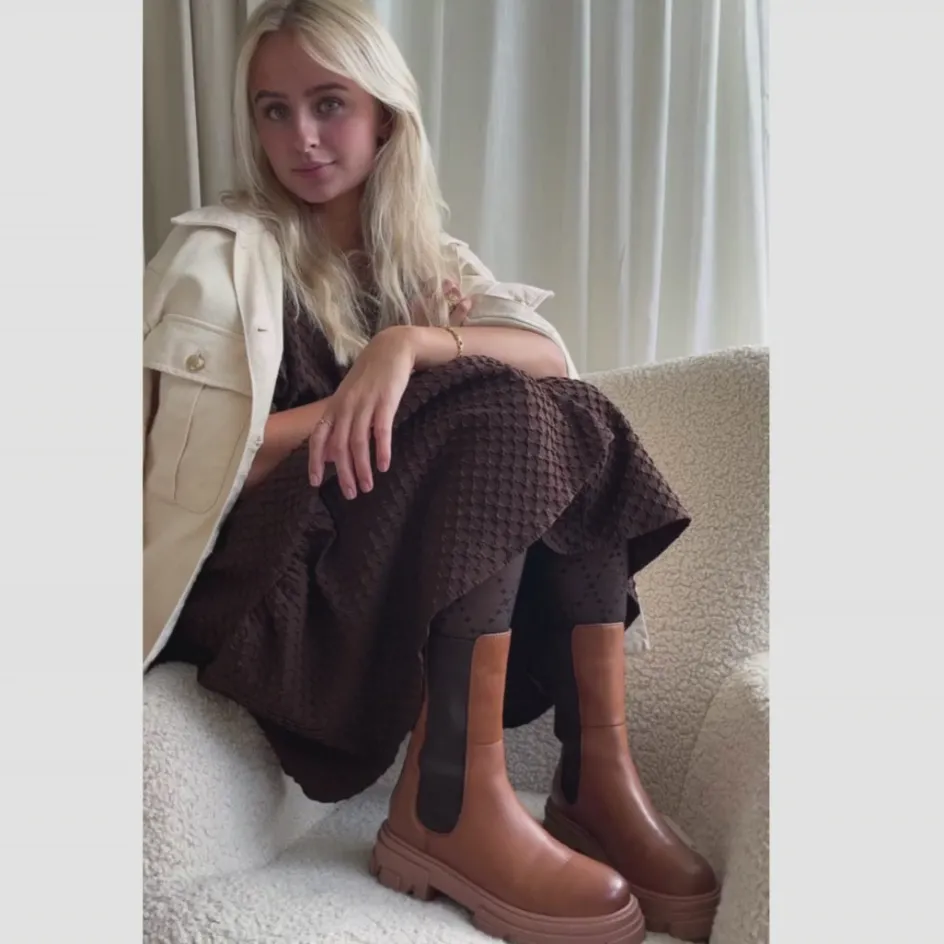 penny_girl__light_brown_5.webp Copenhagen Shoes Chelsea Boots | Ankelstøvler*PENNY GIRL - Light Brown Pennygirl boot light brown