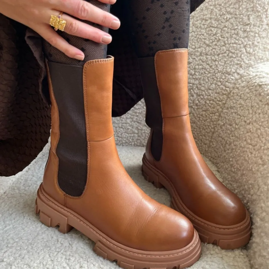penny_girl__light_brown_7.webp Copenhagen Shoes Chelsea Boots | Ankelstøvler*PENNY GIRL - Light Brown Pennygirl boot light brown