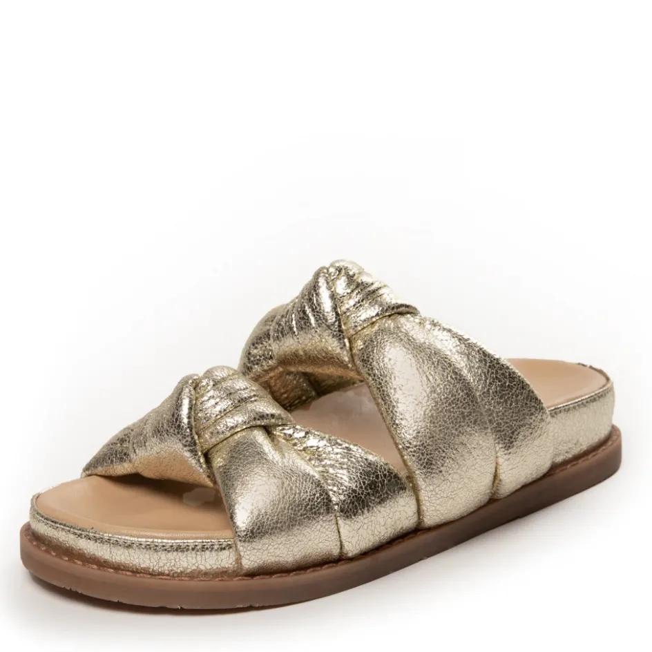 pool_party__goldbeige_9.webp Copenhagen Shoes Flade Sandaler*POOL PARTY - GOLD/BEIGE Gold beige
