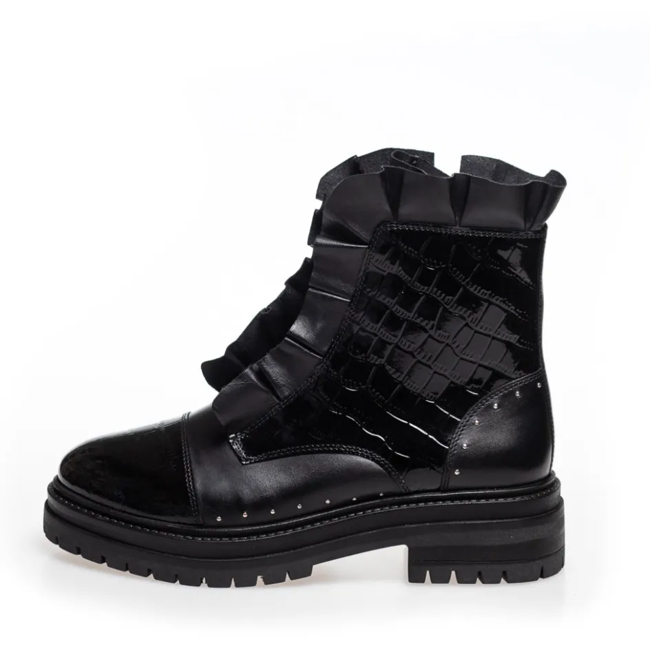 Copenhagen Shoes Ankelstøvler*PRETTY HER - BLACK Prettyher boot black