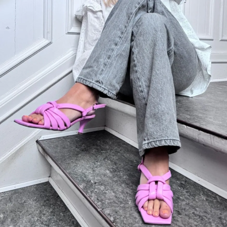 Copenhagen Shoes Sandaler Med Hæl | Stiletter*REACH UP PINK - PINK Reachup pink heels pink