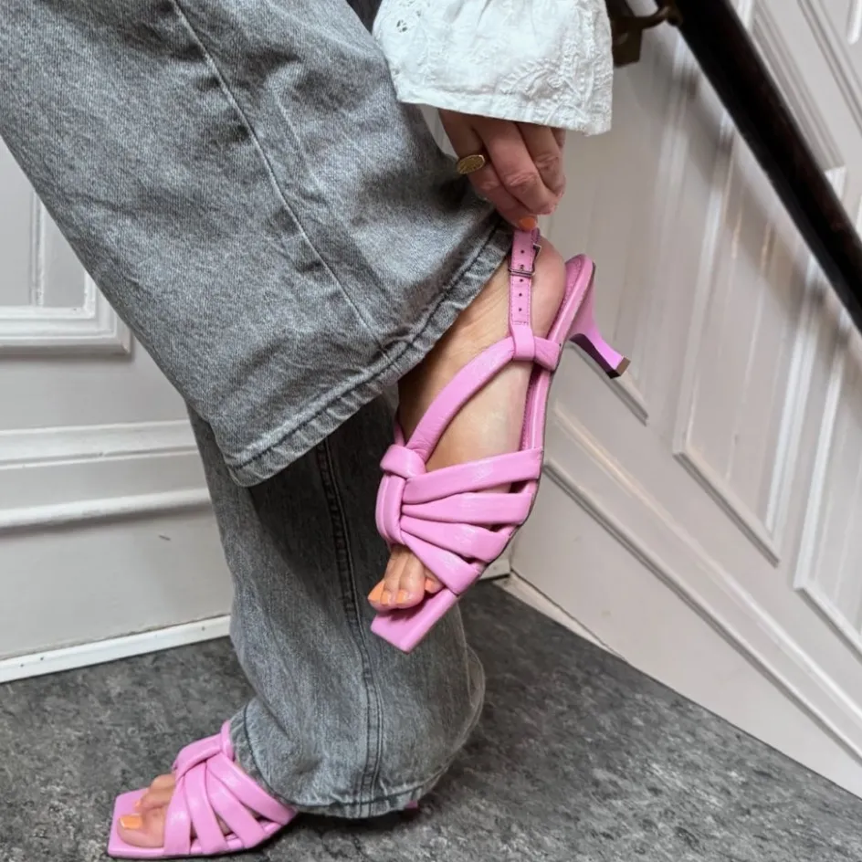 reach_up_pink__pink_2.webp Copenhagen Shoes Sandaler Med Hæl | Stiletter*REACH UP PINK - PINK Reachup pink heels pink