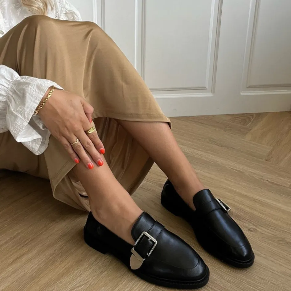 Copenhagen Shoes Loafers*REAL LIFE - Black