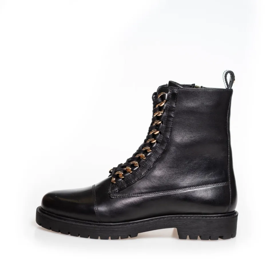 rock___black_gold_4.webp Copenhagen Shoes Ankelstøvler*ROCK 22 - Black Gold Rock22 boot black gold