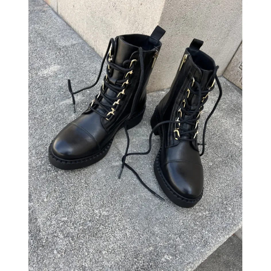 Copenhagen Shoes Ankelstøvler*ROCK AND SHINE - BLACK Rockand shine boot black