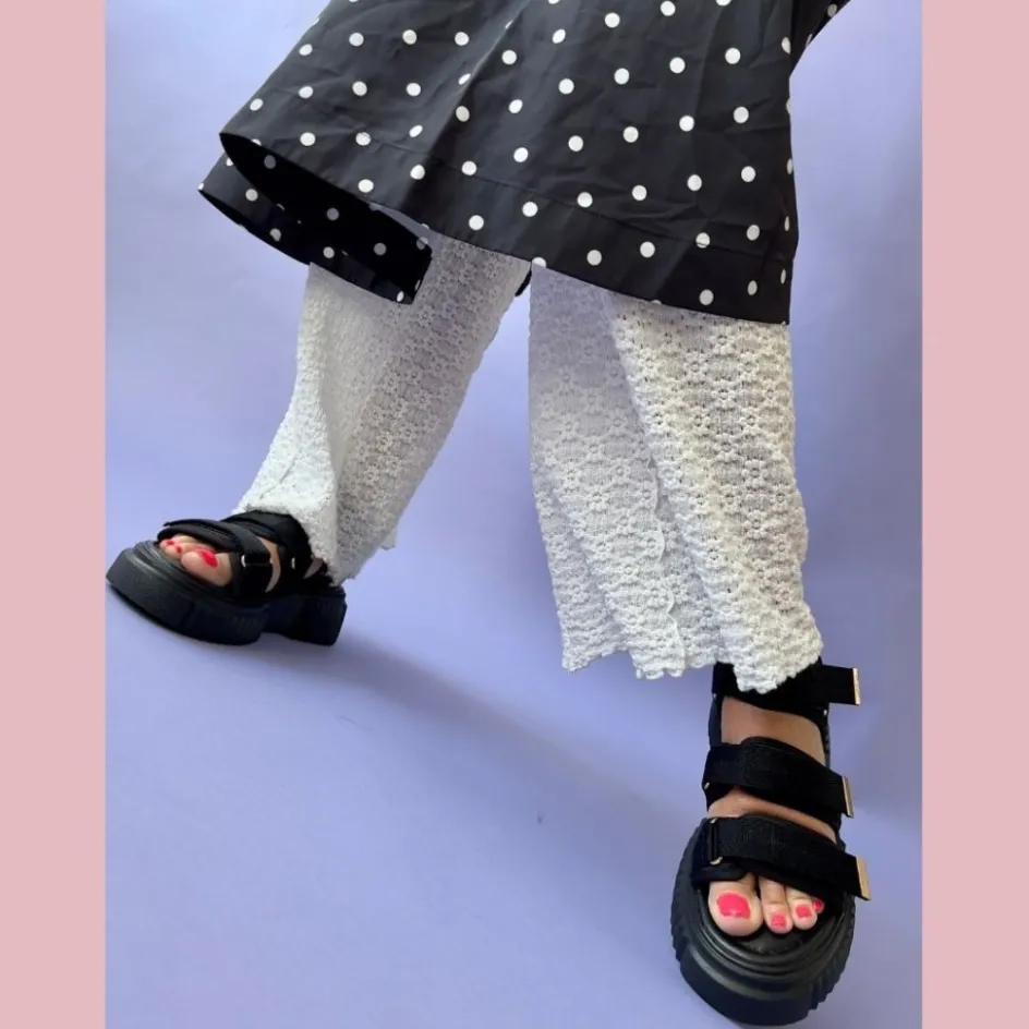 rock_me_black__black_4.webp Copenhagen Shoes Flade Sandaler*ROCK ME BLACK - BLACK Rockme black sandal black