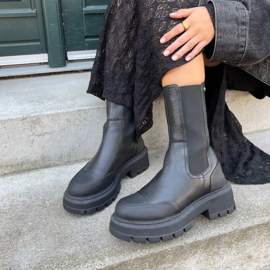 Copenhagen Shoes Chelsea Boots*SALLY GIRL - BLACK Sallygirl boot black