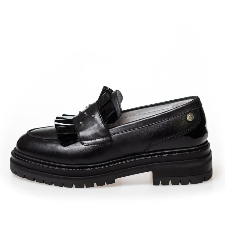 Copenhagen Shoes Loafers*SMILE AND FLY - BLACK Smileand fly loafer black