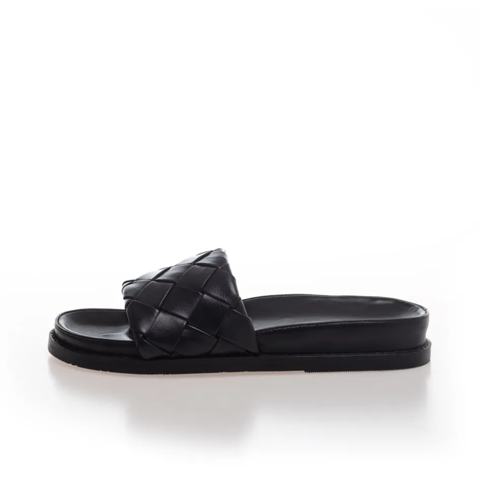 stars__black_2.webp Copenhagen Shoes Flade Sandaler*STARS - Black