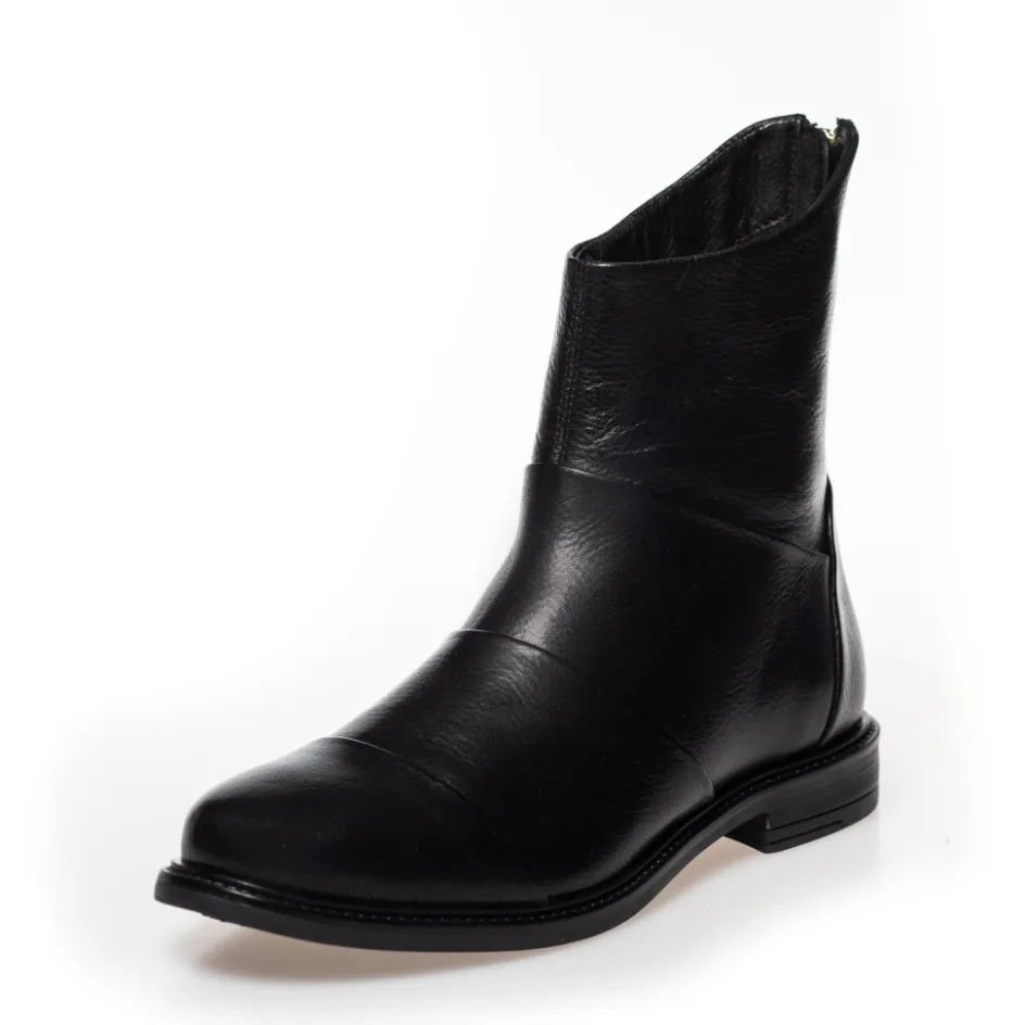 stephanie__black_3.webp Copenhagen Shoes Ankelstøvler*STEPHANIE - Black Stephanieboot black