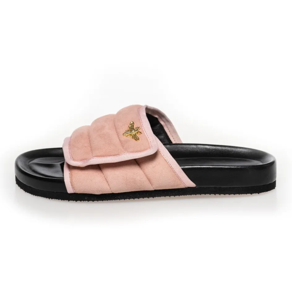 Copenhagen Shoes Flade Sandaler*STORIES SUEDE - Papaya