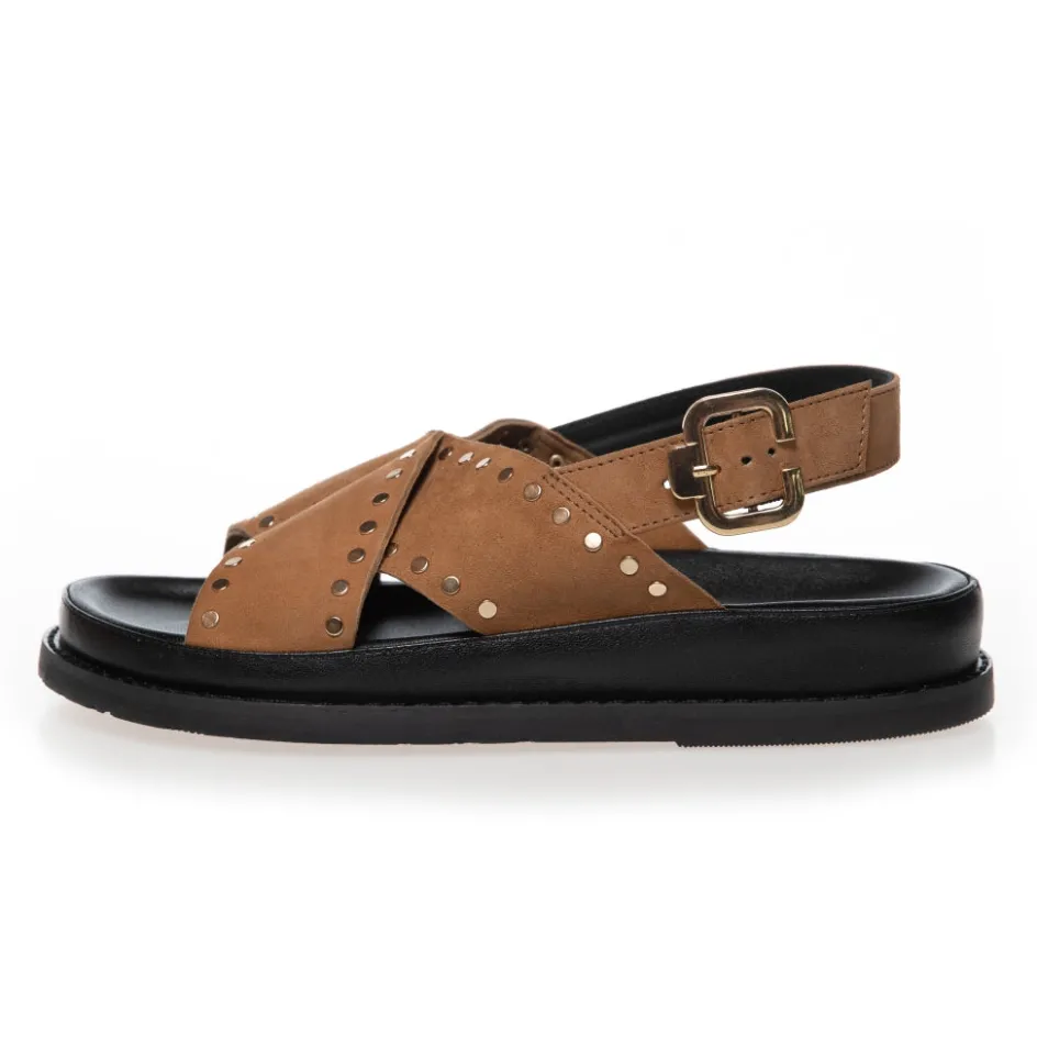 stronger_studs__safari_5.webp Copenhagen Shoes Flade Sandaler*STRONGER STUDS - Safari