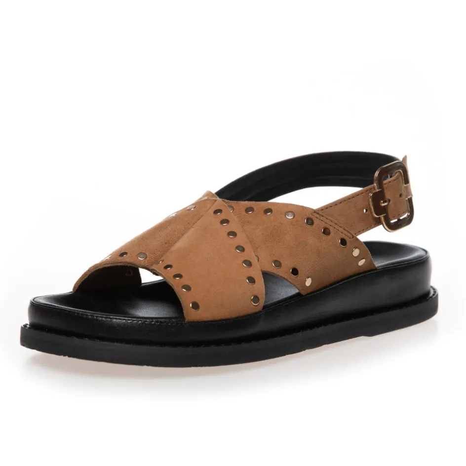 stronger_studs__safari_8.webp Copenhagen Shoes Flade Sandaler*STRONGER STUDS - Safari