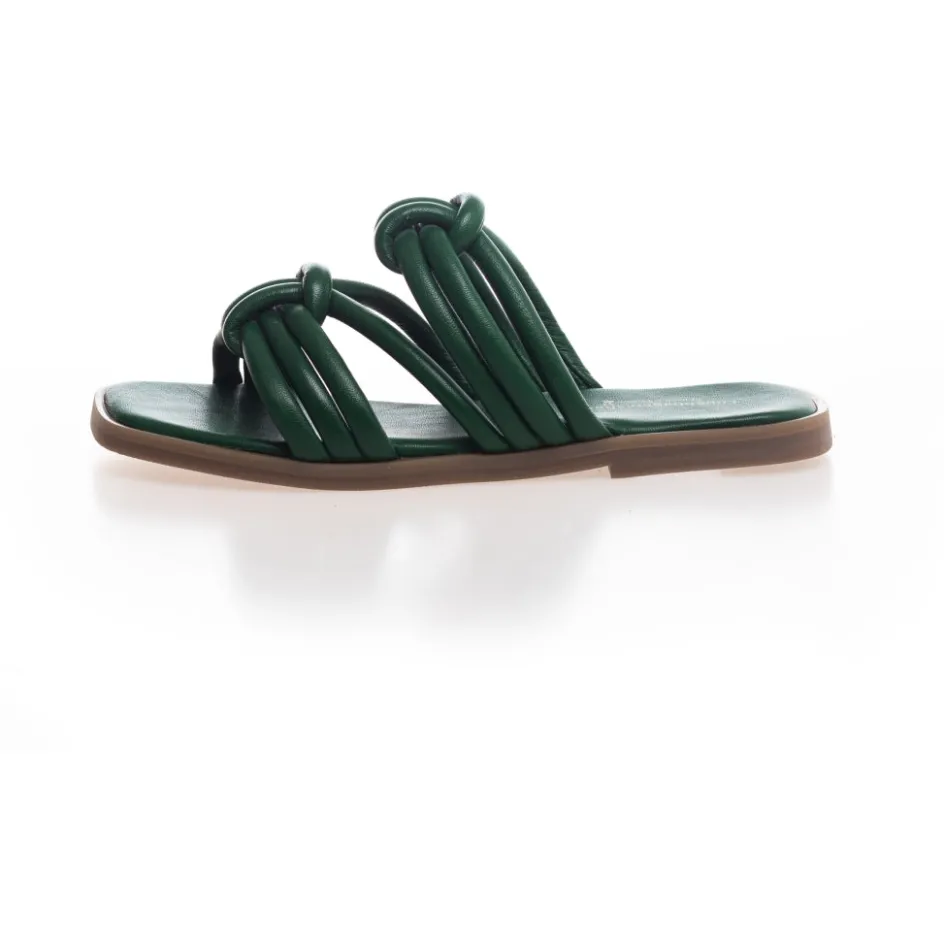 Copenhagen Shoes Flade Sandaler*SUMMER FIELDS - GREEN Summerfields sandal green