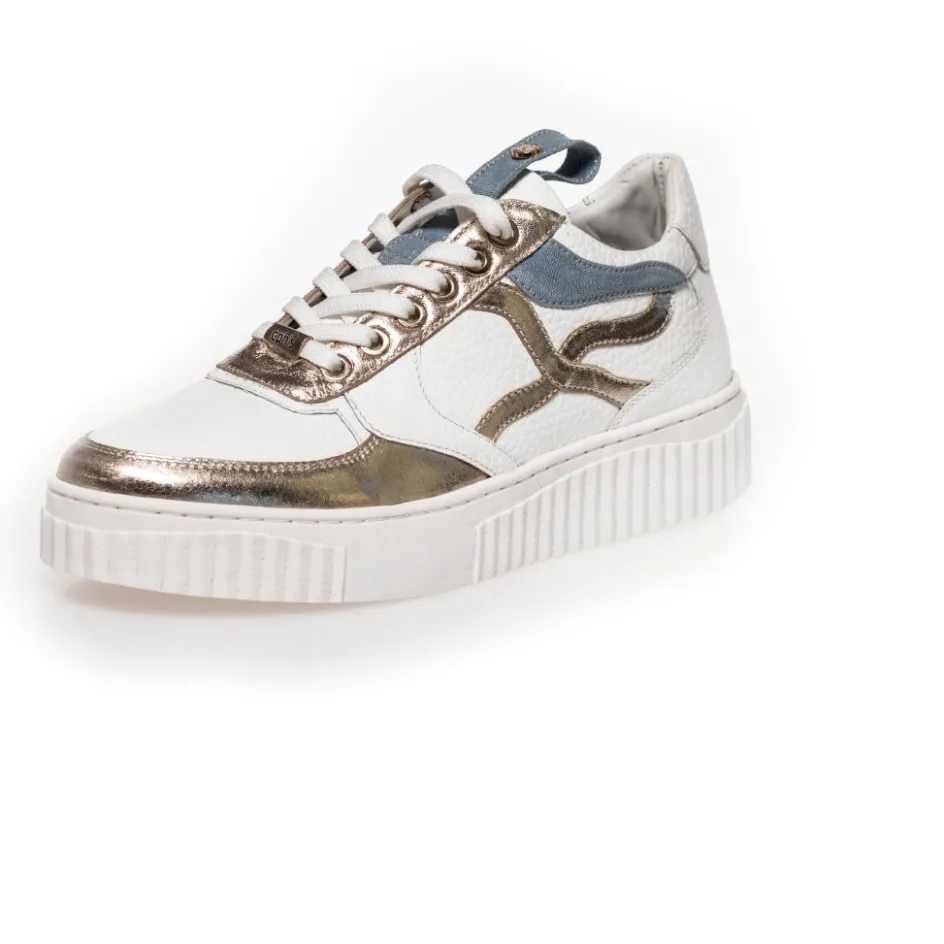 sunshine_lady__whitedenimgold_6.webp Copenhagen Shoes Sneakers*SUNSHINE LADY - WHITE/DENIM/GOLD White denim gold