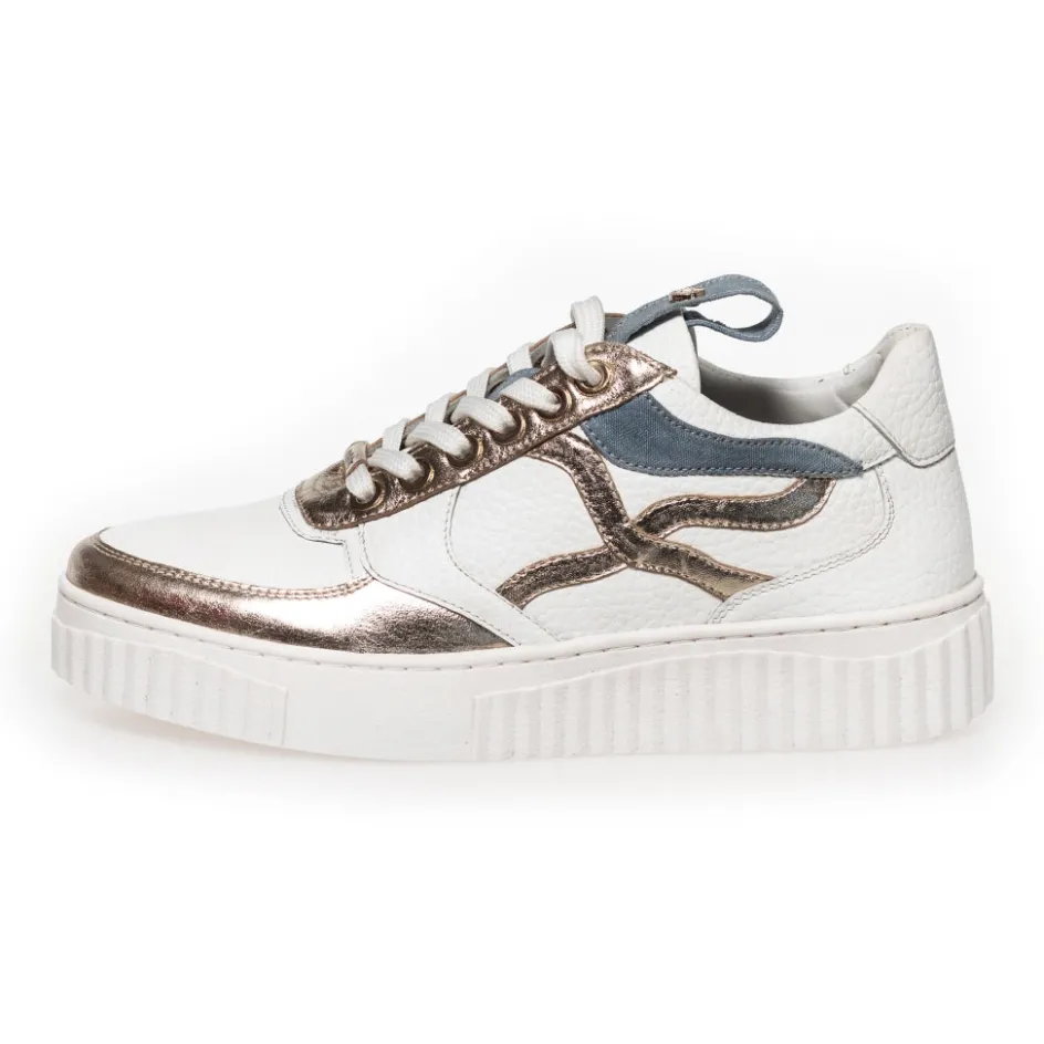 sunshine_lady__whitedenimgold_7.webp Copenhagen Shoes Sneakers*SUNSHINE LADY - WHITE/DENIM/GOLD White denim gold