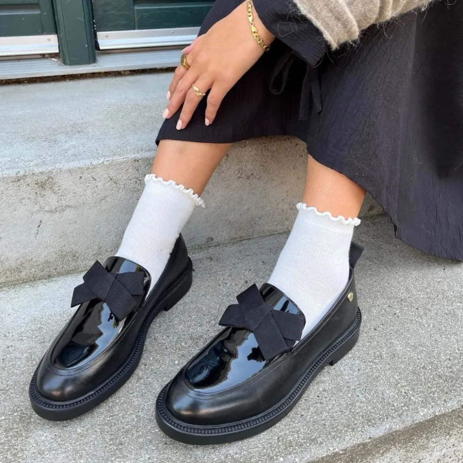 Copenhagen Shoes Loafers*SURROUND ME - BLACK Surroundme loafer black