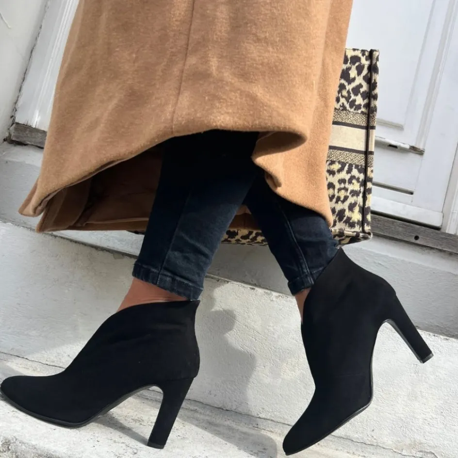 Copenhagen Shoes Støvler Med Hæl | Ankelstøvler*SUS 21 - Black Sus21 heels black