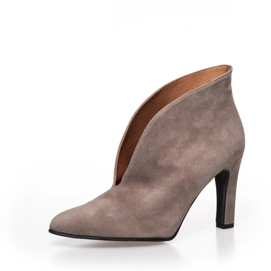 Copenhagen Shoes Støvler Med Hæl | Ankelstøvler*SUS - BEIGE (TOPO) Susheels beige topo