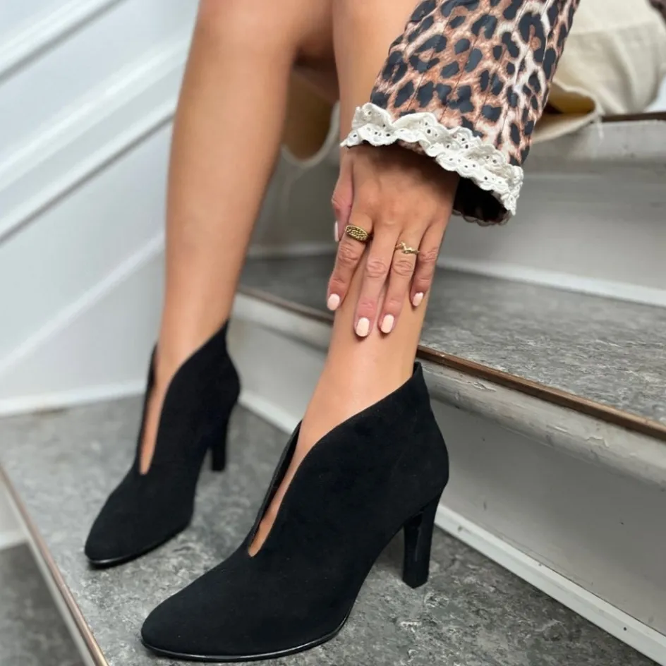 Copenhagen Shoes Støvler Med Hæl | Ankelstøvler*SUS - Black Susheels black
