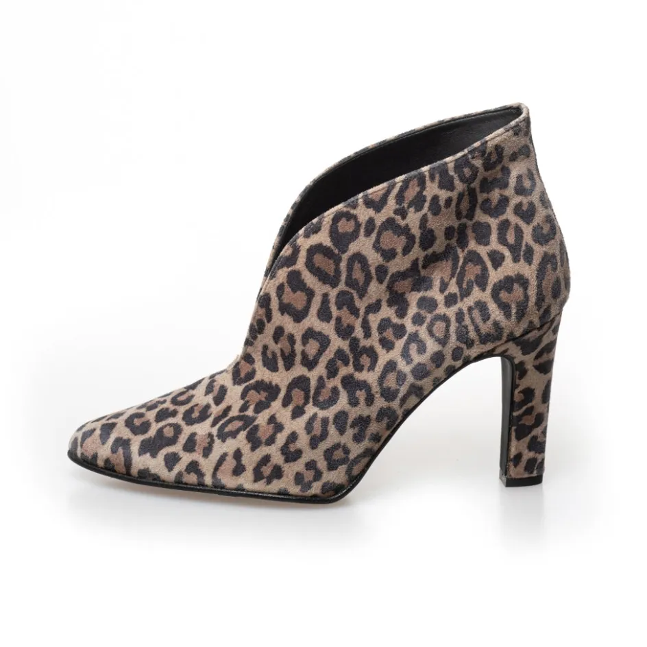 sus__lep__brown_leopard_2.webp Copenhagen Shoes Støvler Med Hæl | Ankelstøvler*SUS 21 LEP. - Brown Leopard Sus21 leopard heels brown leopard