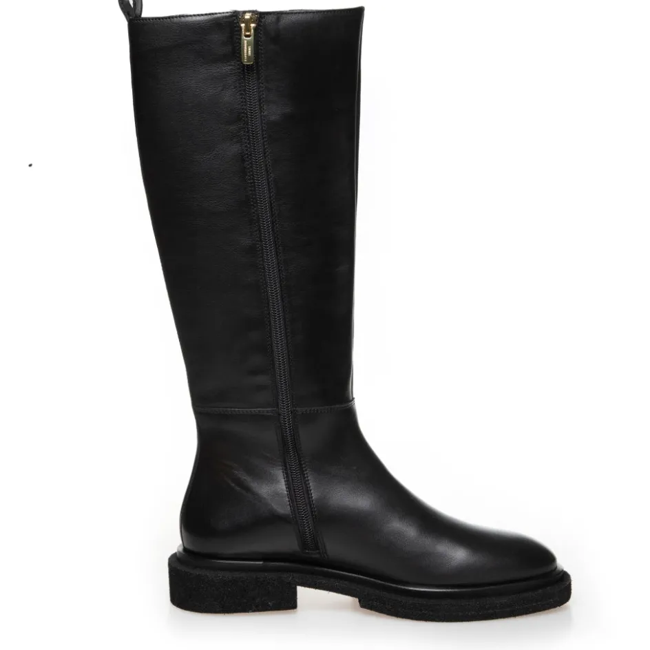 the_art_boot_plain__black_2.webp Copenhagen Shoes Lange Støvler*THE ART BOOT PLAIN - Black