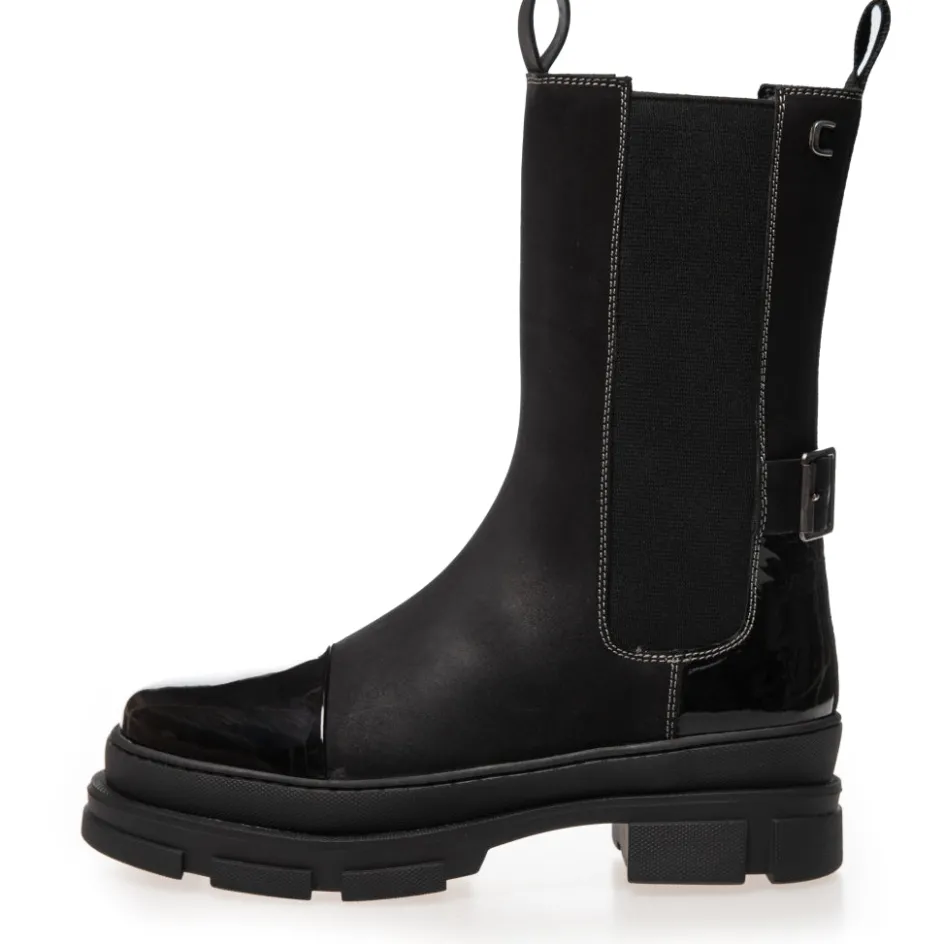 the_belive_boot__black_patent_4.webp Copenhagen Shoes Chelsea Boots | Ankelstøvler*THE BELIVE BOOT - Black Patent Thebelive boot boots black patent