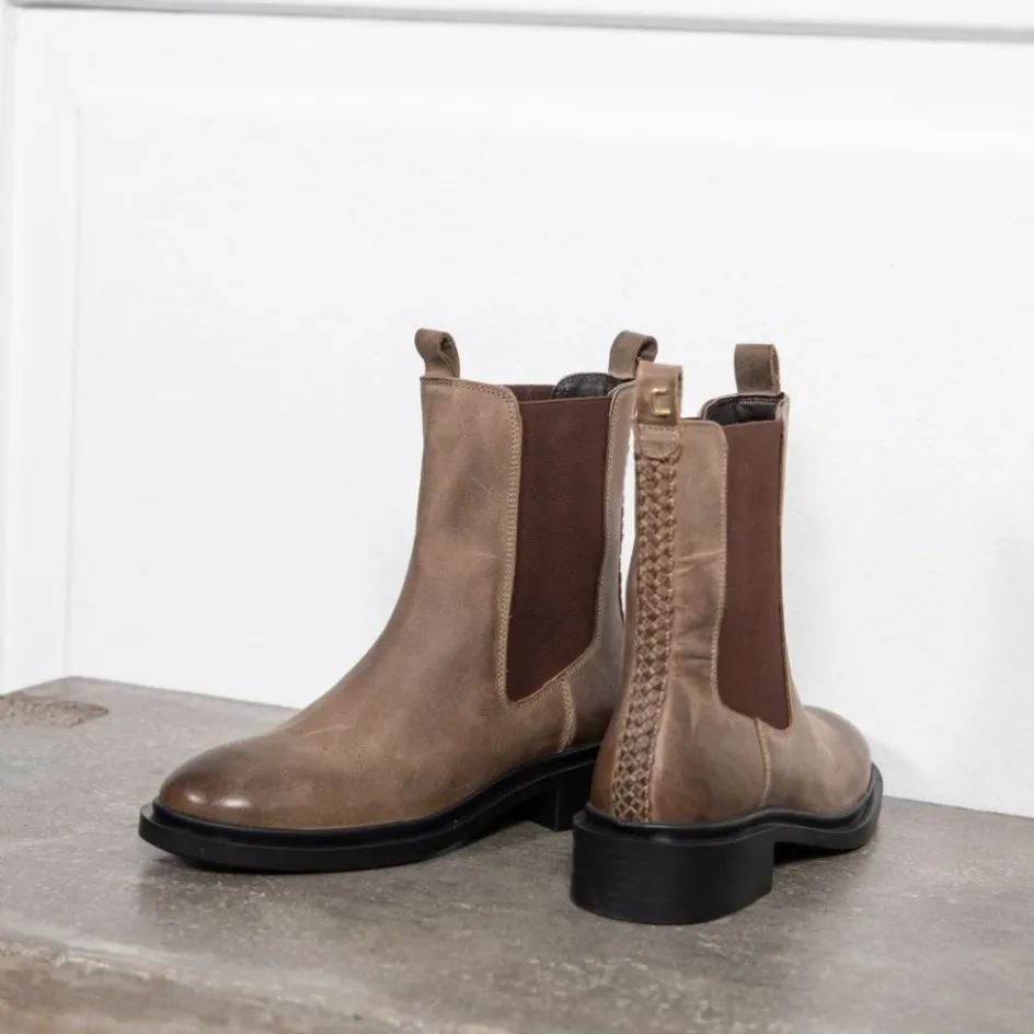Copenhagen Shoes Chelsea Boots | Ankelstøvler*THE CITY LIFE - TABACCO (GREY) Thecity life stoevler tabacco grey