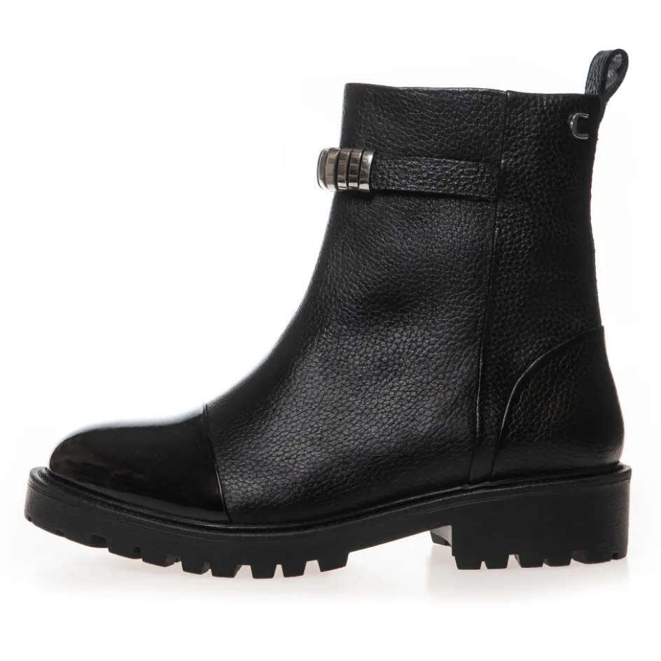Copenhagen Shoes Chelsea Boots | Ankelstøvler*THE FAIRYTALE AND ME - BLACK/SILVER Thefairytale and me stoevler black silver