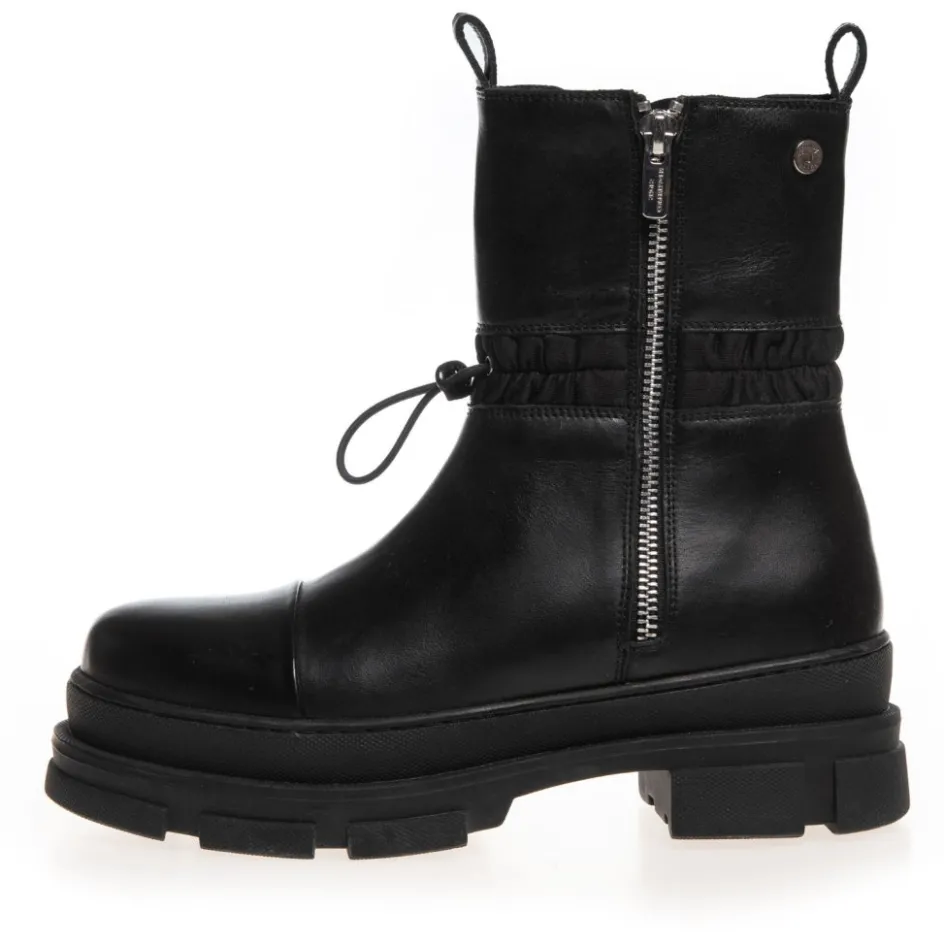 Copenhagen Shoes Ankelstøvler*THE GAME BOOT LOW - BLACK Thegame boot low stoevler black