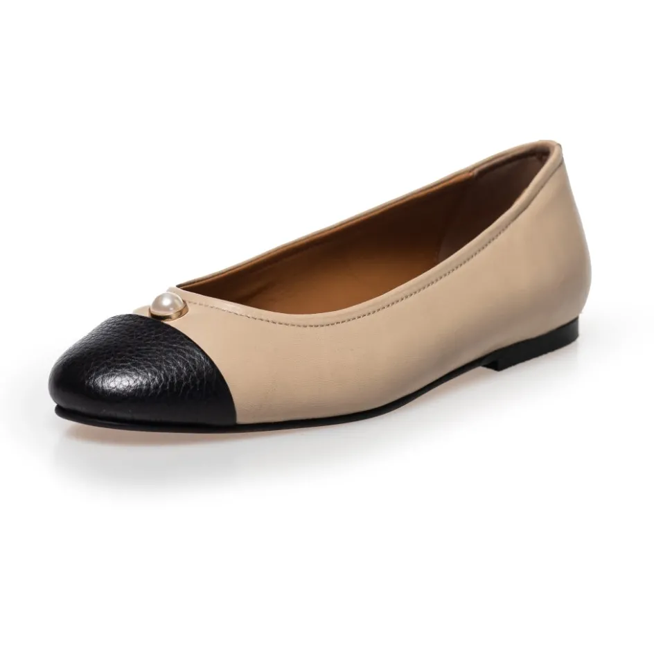 the_pearl_ballerina__black__nude_3.webp Copenhagen Shoes Ballerinasko*THE PEARL BALLERINA - BLACK / NUDE Black nude