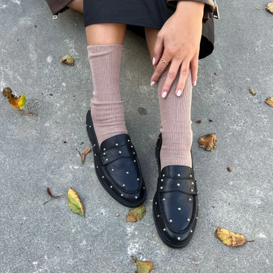 the_pearl_shoe__black_5.webp Copenhagen Shoes Loafers*THE PEARL SHOE - BLACK Thepearl shoe loafer black