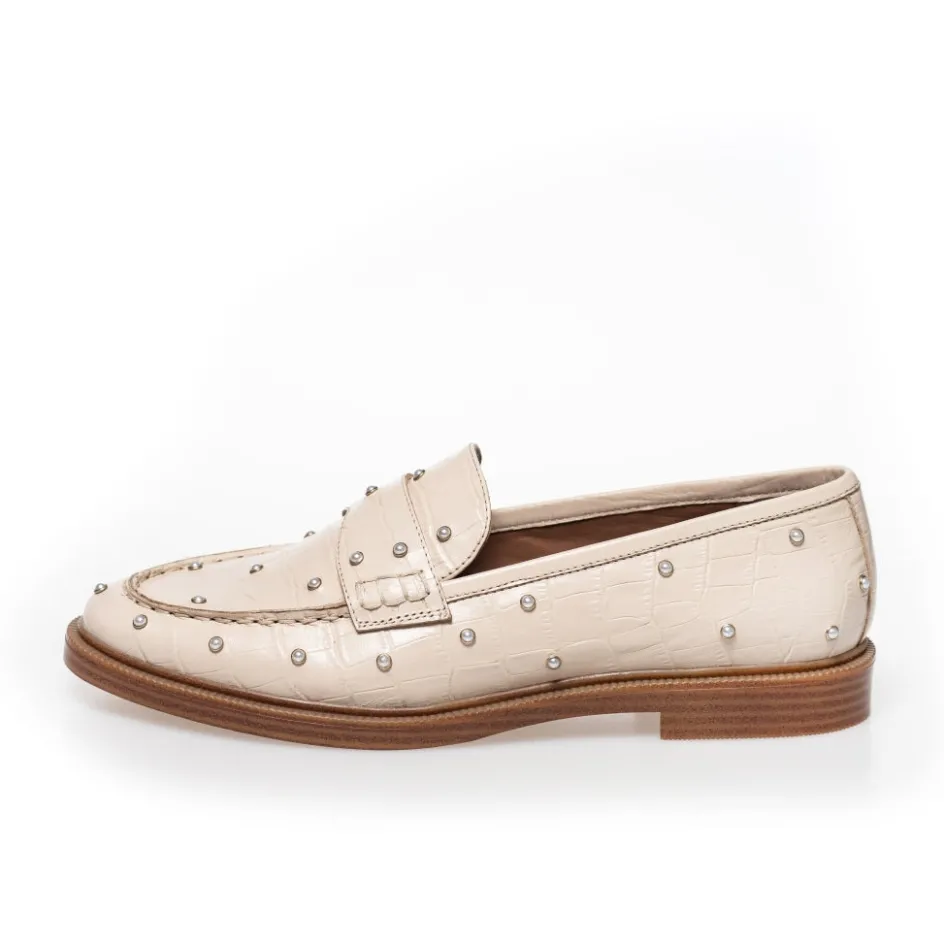 Copenhagen Shoes Loafers*THE PEARL SHOE BEIGE - GREY MORN (BEIGE) Grey morn beige