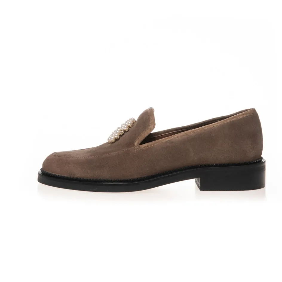 Copenhagen Shoes Loafers*THE SHINE LOAFER SUEDE - TABACCO (DODO) Tabacco dodo
