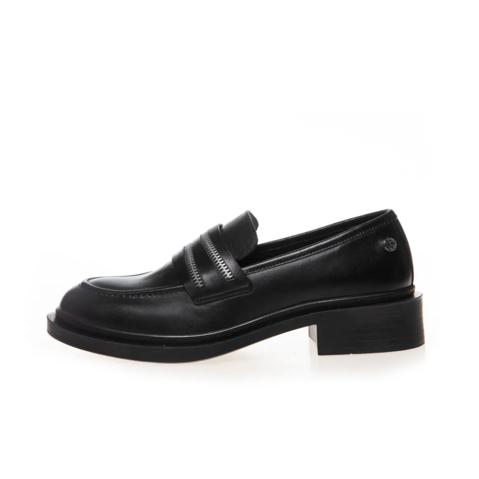 Copenhagen Shoes Loafers*THE ZIP - Black