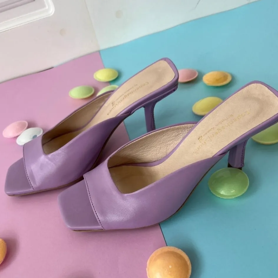 Copenhagen Shoes Sandaler Med Hæl | Stiletter*VIVE LA VIDA / By Josefine Valentin - Lavenda Vivela vida copenhagen shoes by josefine valentin heels lavenda
