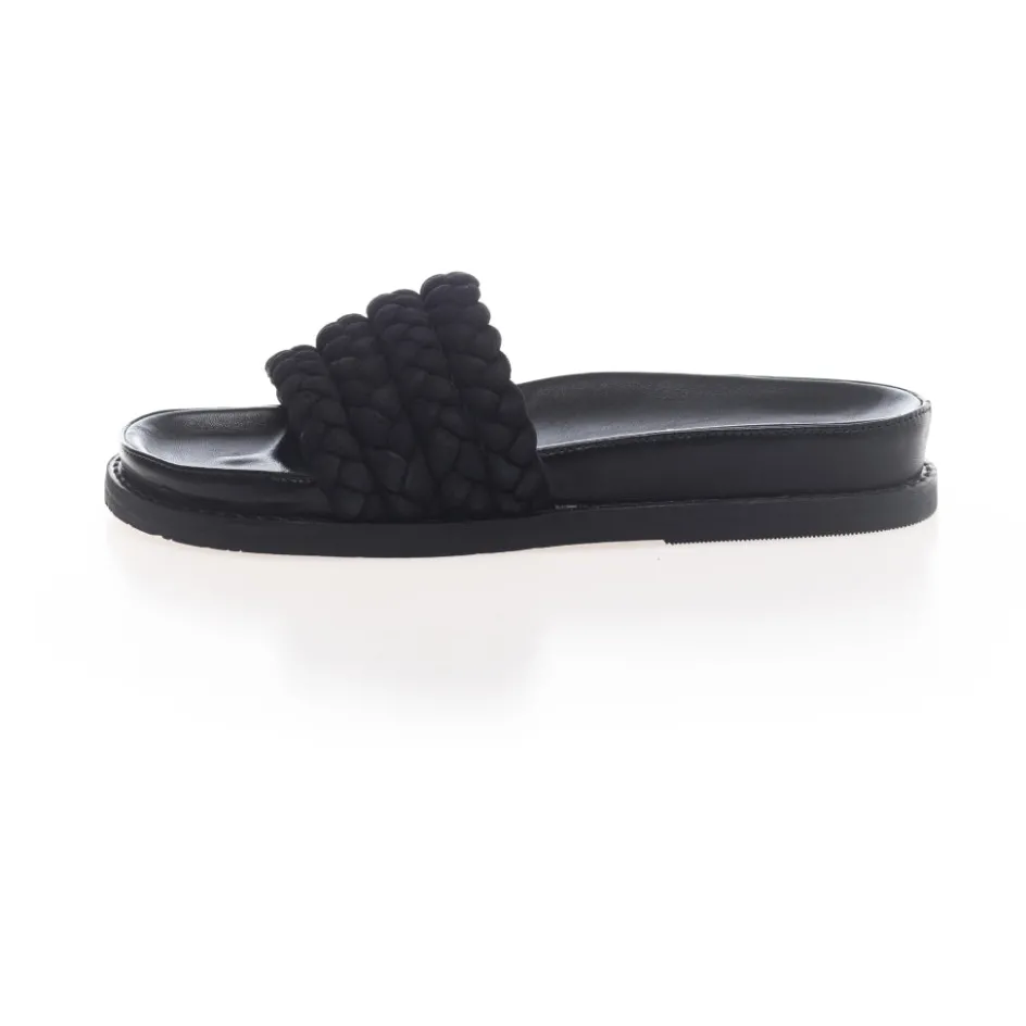 Copenhagen Shoes Flade Sandaler*WHEN SUN COMES - Black