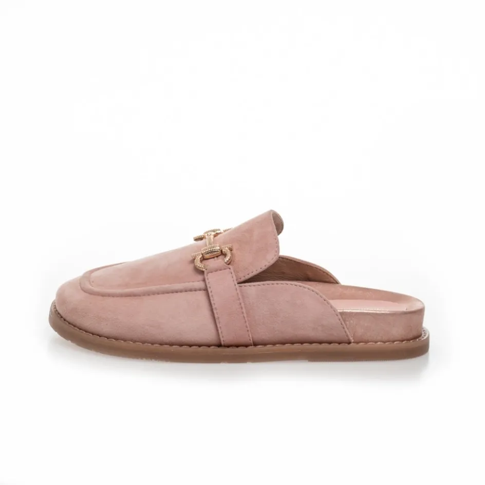 who_i_am__suede__papaya_2.webp Copenhagen Shoes Mules · Slip Ins*WHO I AM - SUEDE - PAPAYA Whoi am suede pre delivery 25 5 loafer papaya