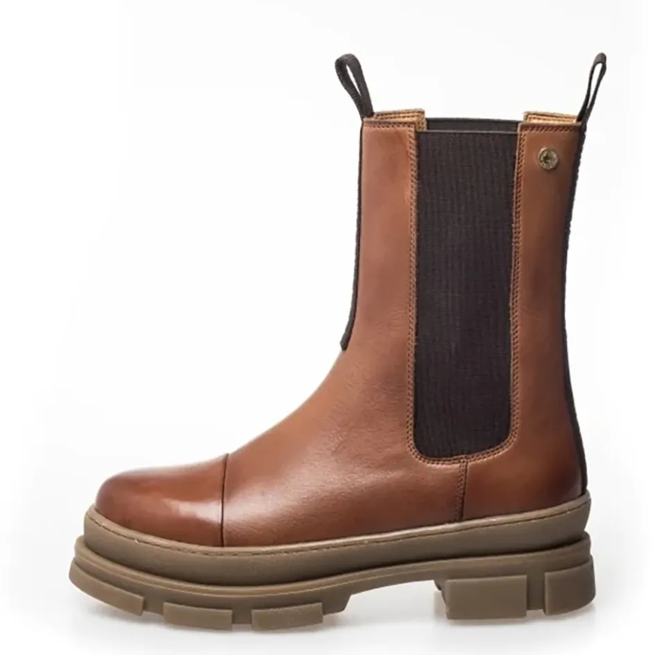 Copenhagen Shoes Chelsea Boots | Ankelstøvler*YOU AND ME 22 - COGNAC Youand me 22 boot cognac