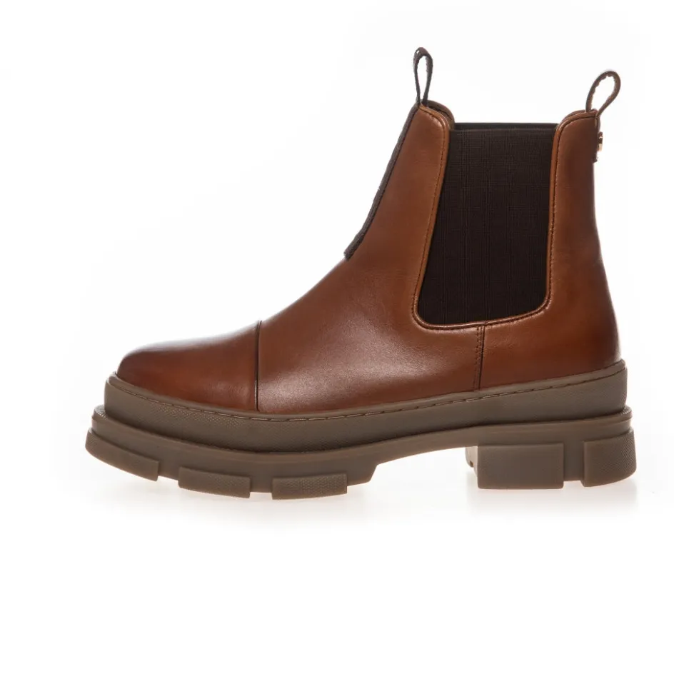 Copenhagen Shoes Chelsea Boots | Ankelstøvler*YOU AND ME LOW 22 - COGNAC Youand me low 22 boot cognac
