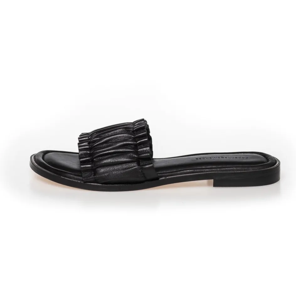 Copenhagen Shoes Flade Sandaler*YOU HOLD ME - Black