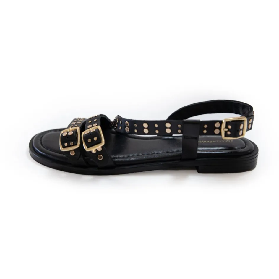 Copenhagen Shoes Flade Sandaler*ZOE - Black