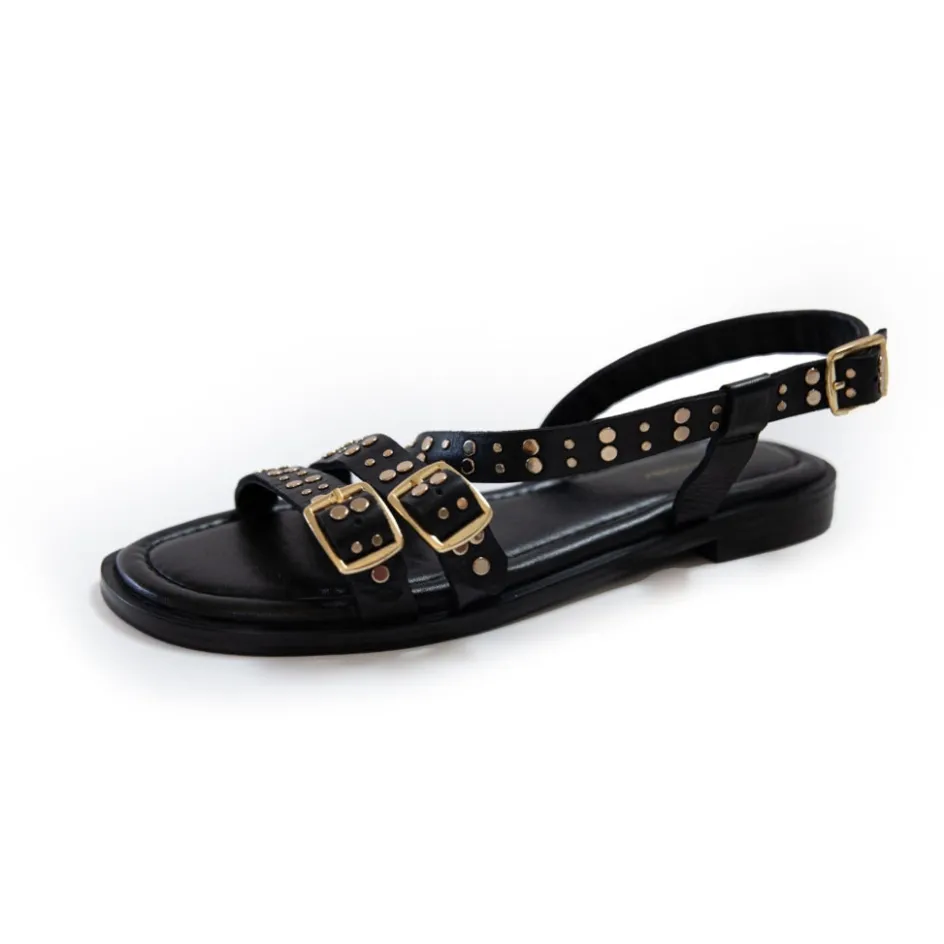 Copenhagen Shoes Flade Sandaler*ZOE - Black